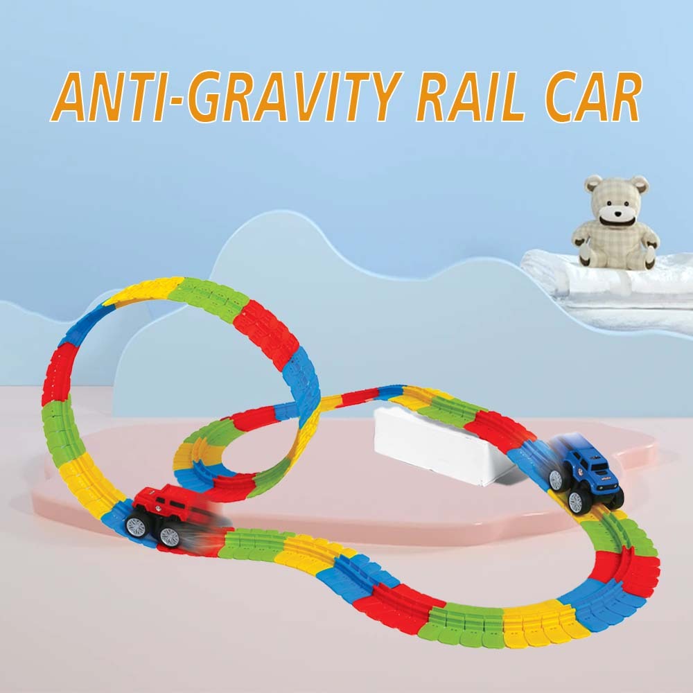 92-piece Anti-gravity Track Racing Toys