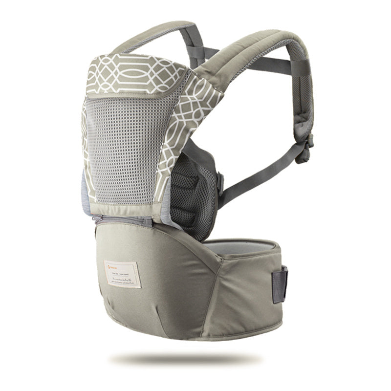 Grey, Green, Azure multi-functional baby carrier