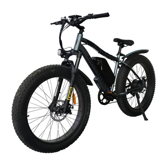 Foldable 20x4.0 Fat Tire E-Bike For Commuting - 500W Motor, 36V 13AH Battery, LCD Display & Dual Disc Brakes