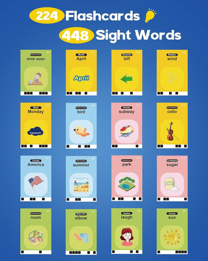 Talking Flash Cards, 448 Sight Words