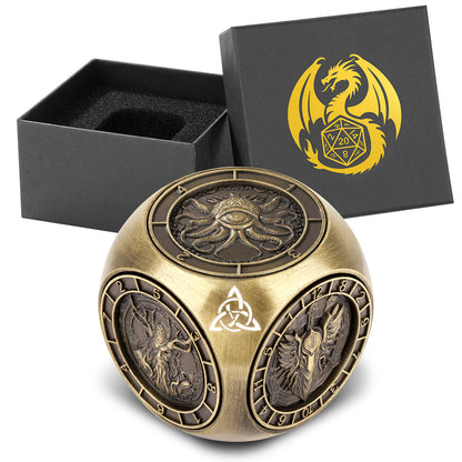 6-pack DND Dice Wheel Gift Box Set
