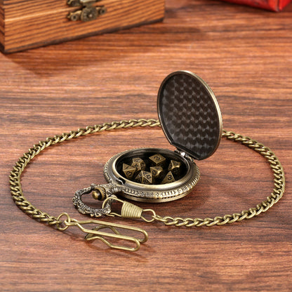 Creative Thick Chain Pocket Watch Set