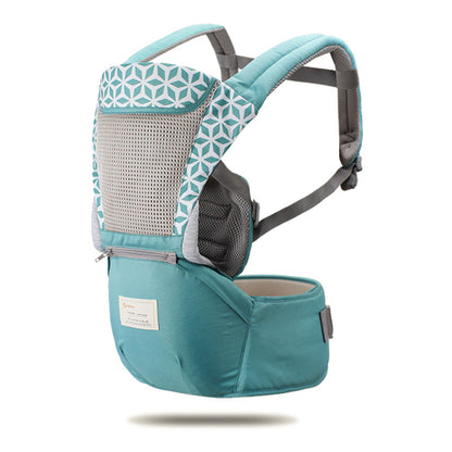 Grey, Green, Azure multi-functional baby carrier