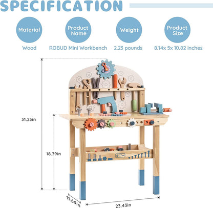 ROBOTIME Workbench Play Set
