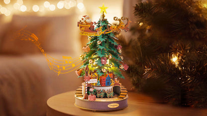 ROBOTIME 3D Christmas Melody Tree Puzzle