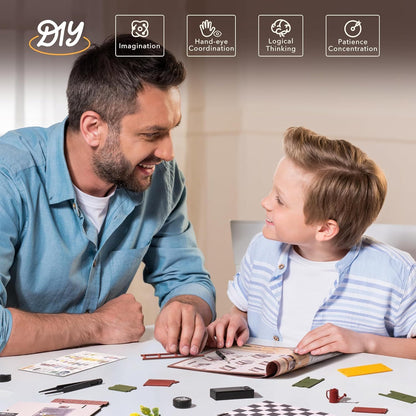 ROBOTIME DIY Miniature House Kit