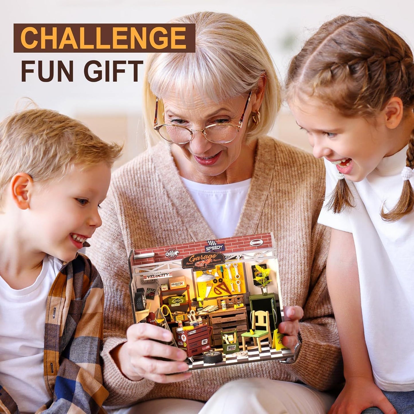 ROBOTIME DIY Miniature House Kit