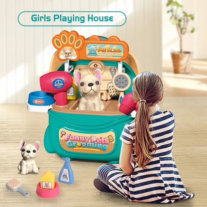 Pet Care Play Set Doctor Kit For Kids