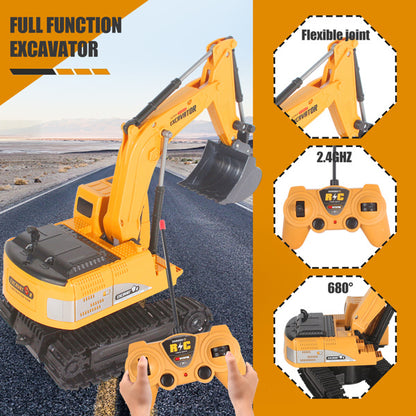 Remote Control Excavator Toy
