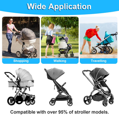 1Pc 2 In 1 Universal Stroller Board Sit & Stand Buggy Wheeled