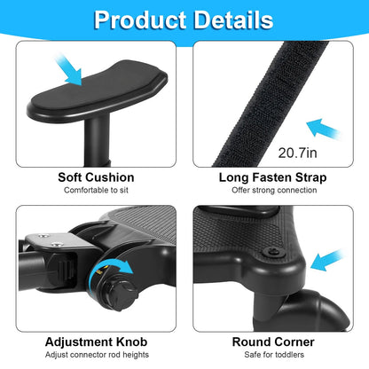 1Pc 2 In 1 Universal Stroller Board Sit & Stand Buggy Wheeled