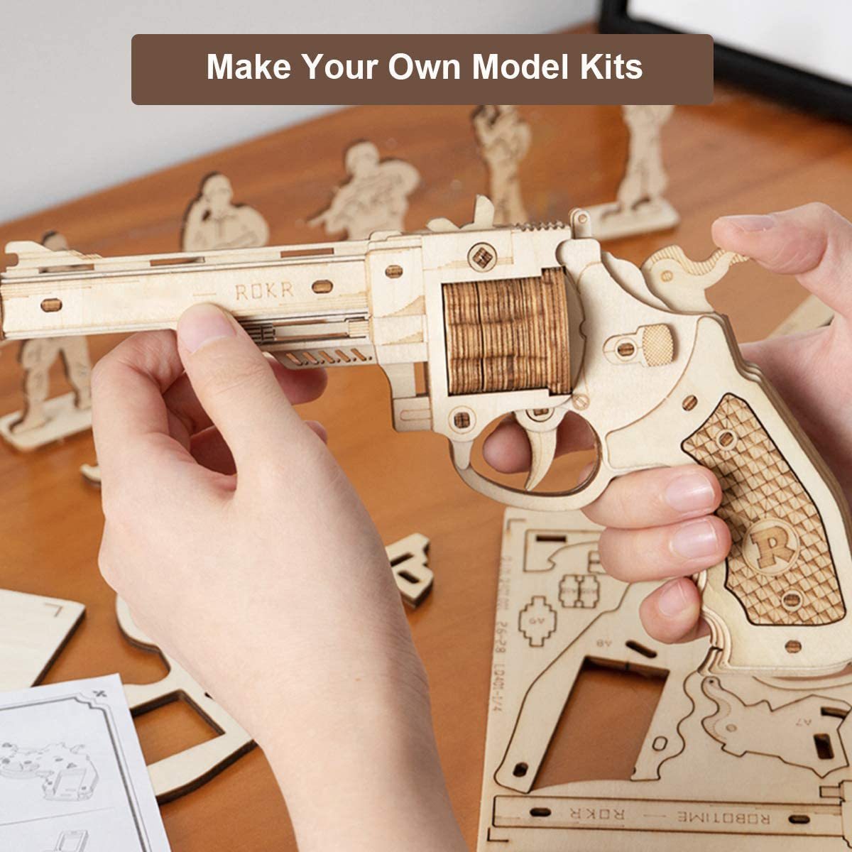 Robotime Gun Blocks Model Buliding Kit