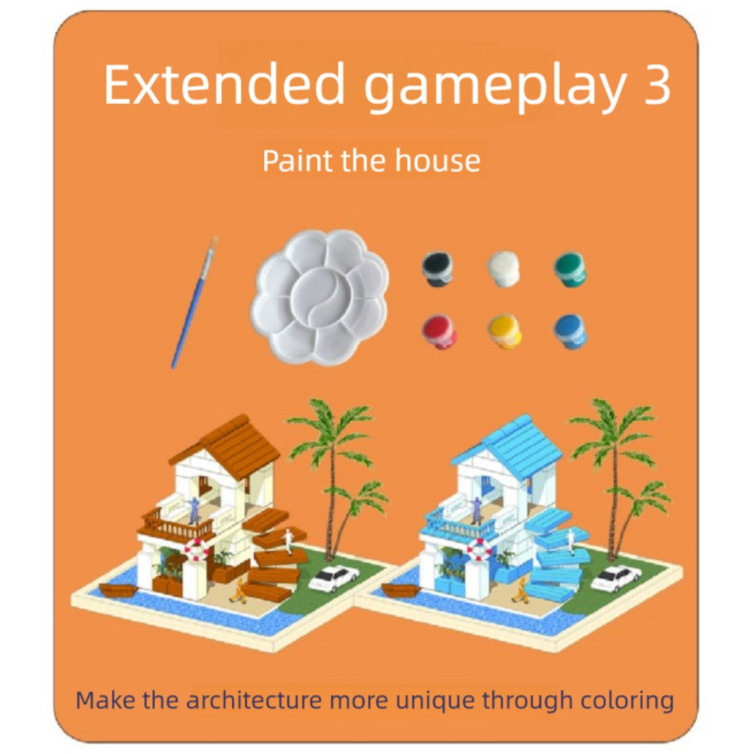 Family Villas, Building Blocks Set