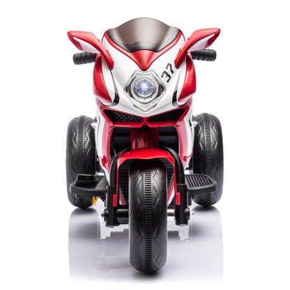 Plastic - Red 6V Kids Electric Motorcycle