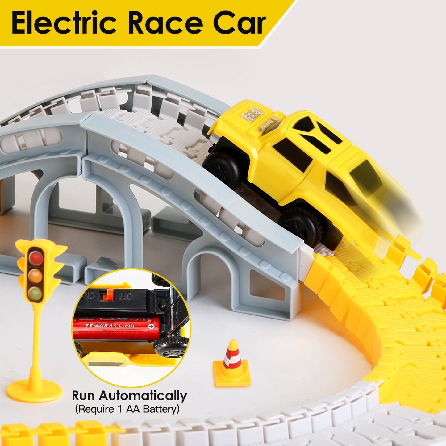 Construction Race Track Set