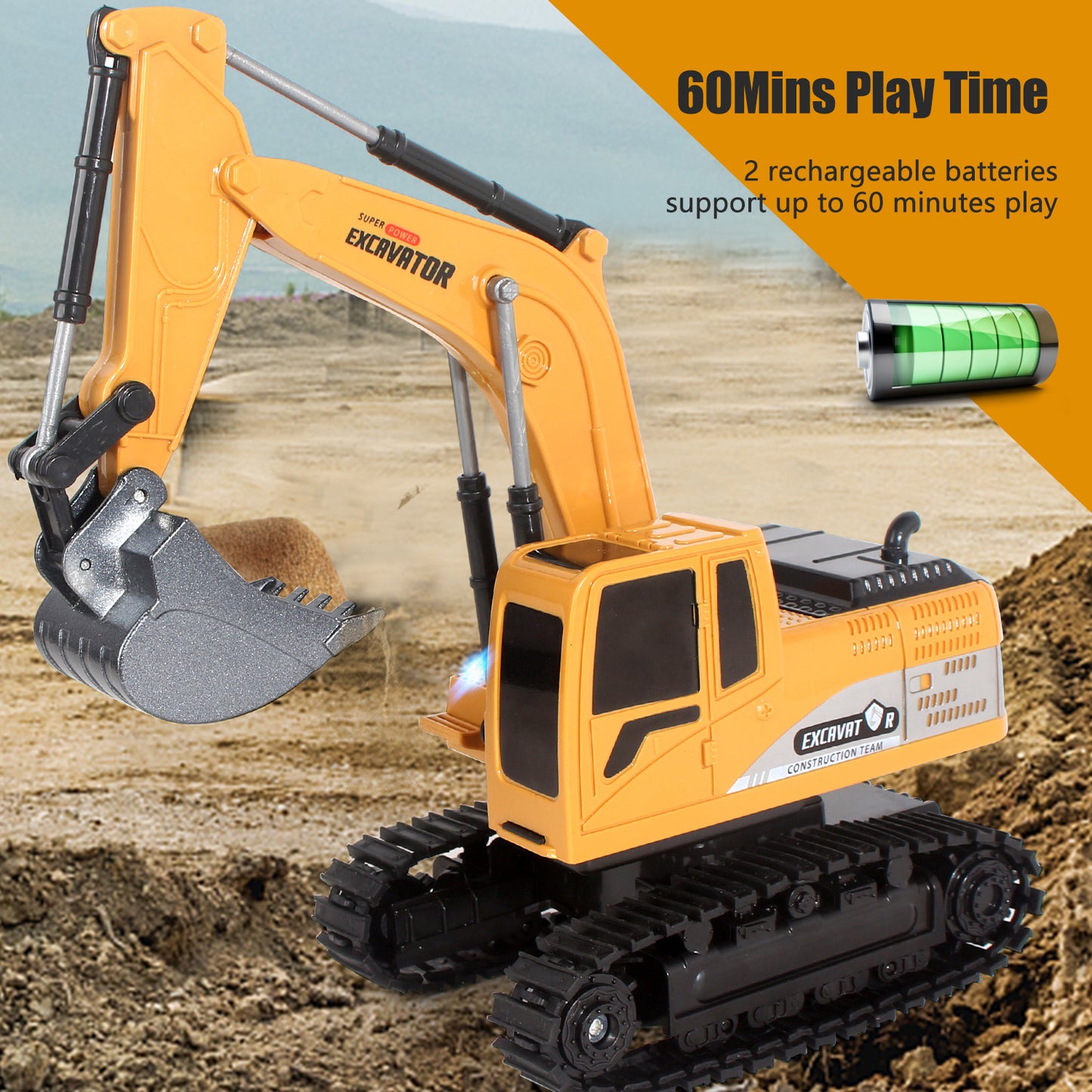 Remote Control Excavator RC Digger Truck