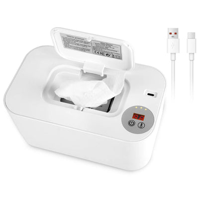 Baby Wipe Warmer With 3 Temperature Settings Type-C