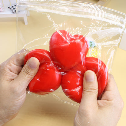 3 Sets Of Heart Squeezing Toys