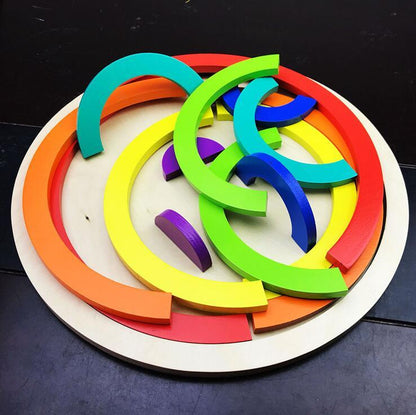 Jigsaw Puzzle Large 12-piece Arch Bridge