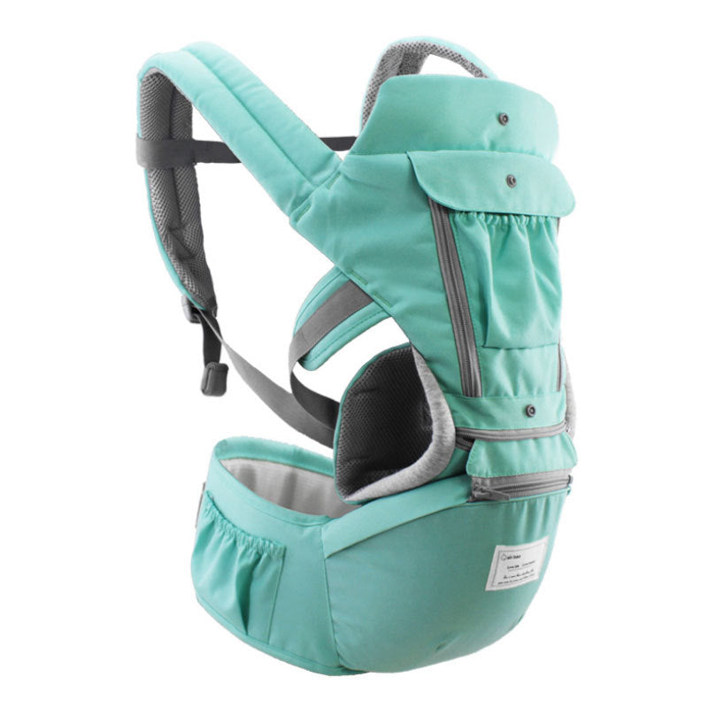 Grey, Green, Azure multi-functional baby carrier