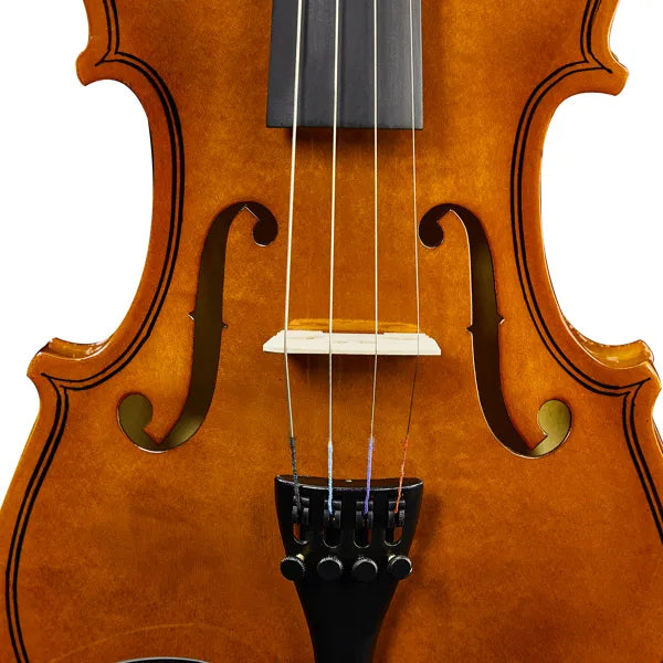 New 1/8 Acoustic Violin With Hard Case,Violin Bow,Shoulder Rest,Rosin,Extra Strings And Sourdine
