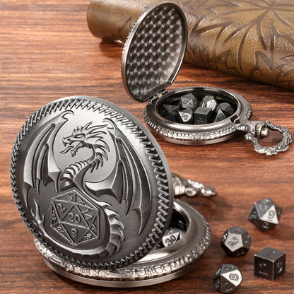 Creative Thick Chain Pocket Watch Set