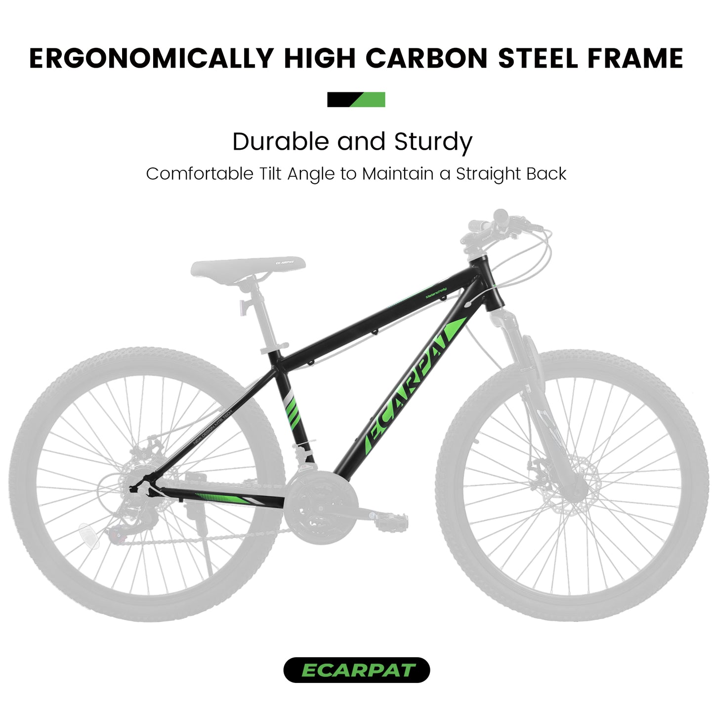 A27366 27 Inch Mountain Bike 21 Speed, Suspension Fork, Aluminum Frame Disc Brake, Mountain Biking For Both Men And Women.