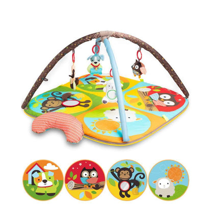 Baby Play Mat, Zoo Theme, Sensory Infant Toys