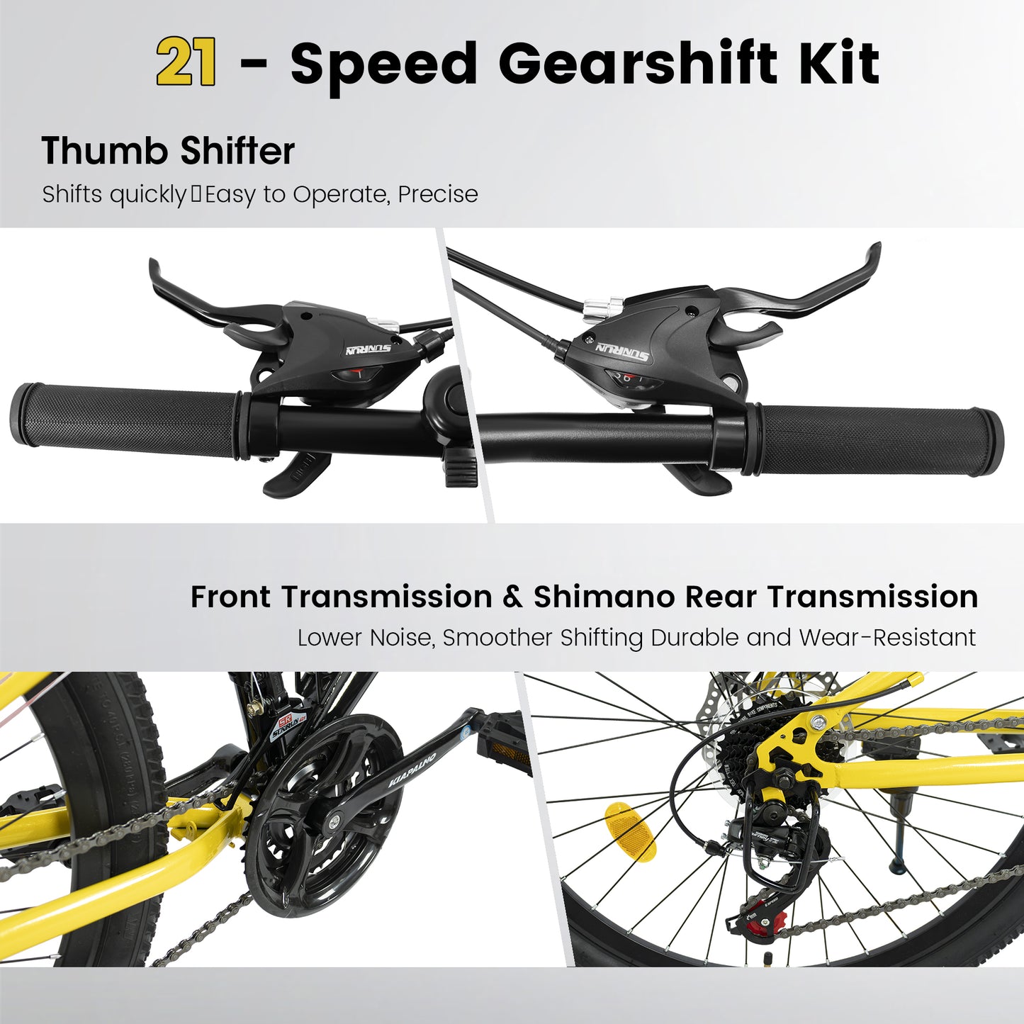 Bicycle A26336-BLACK-GOLDEN-JXN