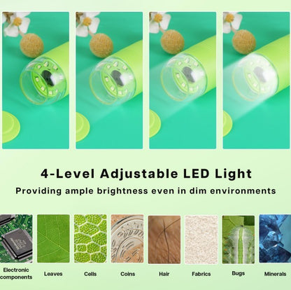 Handheld Microscope, 500-1000X Pocket Miniscope