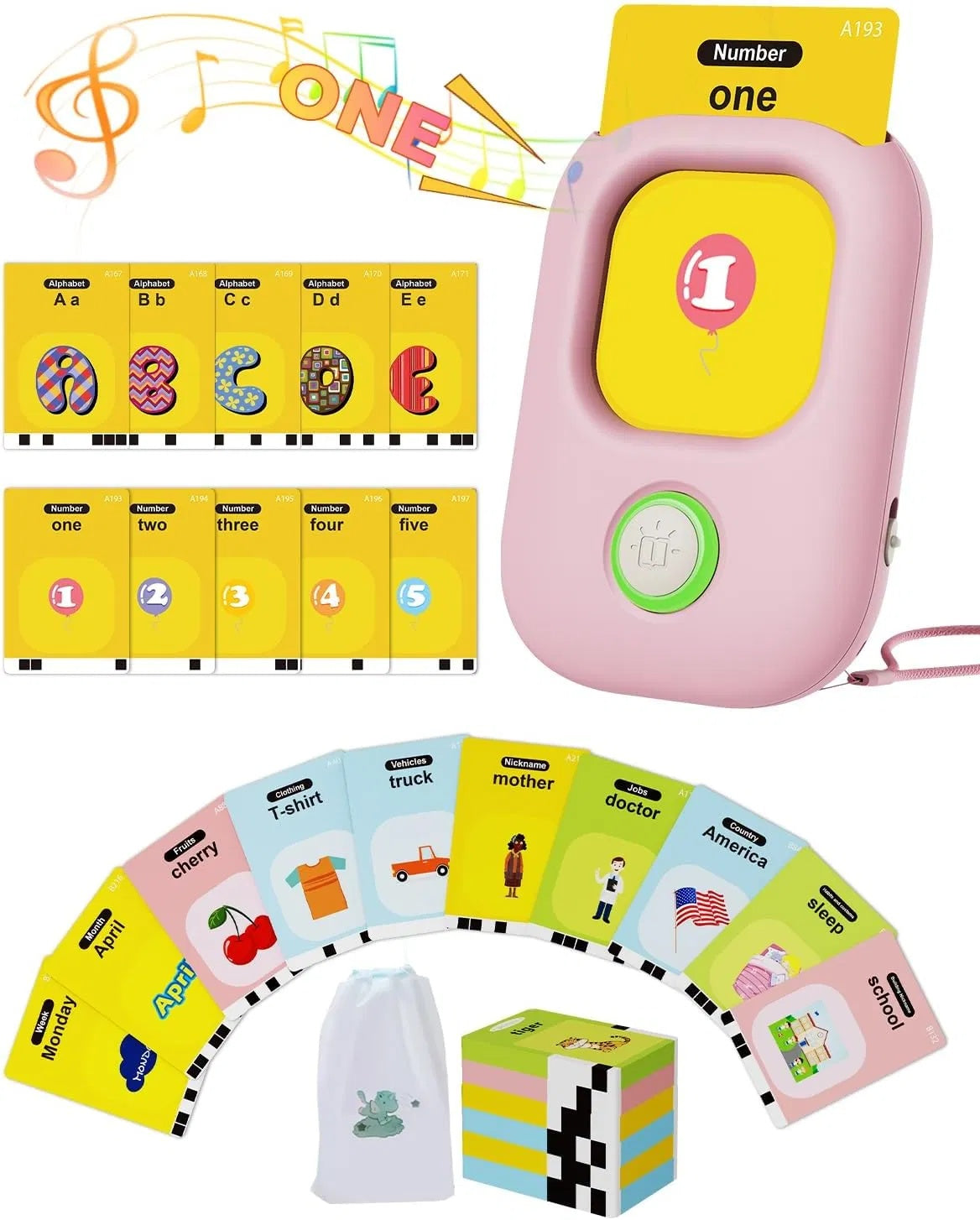 Talking Flash Cards,224 Sight Words,Montessori,Autism Sensory Toys