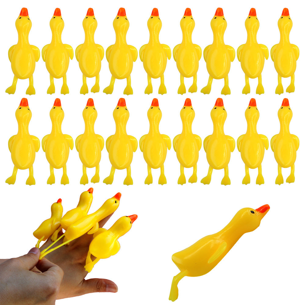 18 Sets Of Catapult Chicken Toys