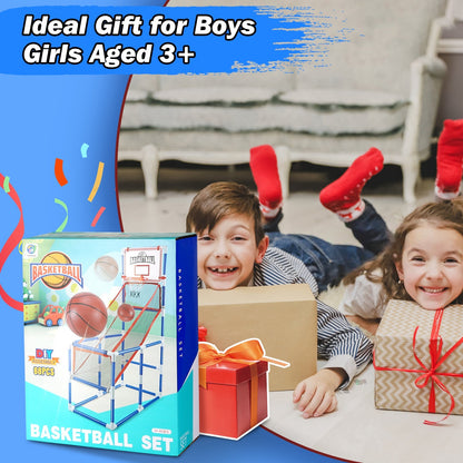 Kids Basketball Game Set With 2 Balls