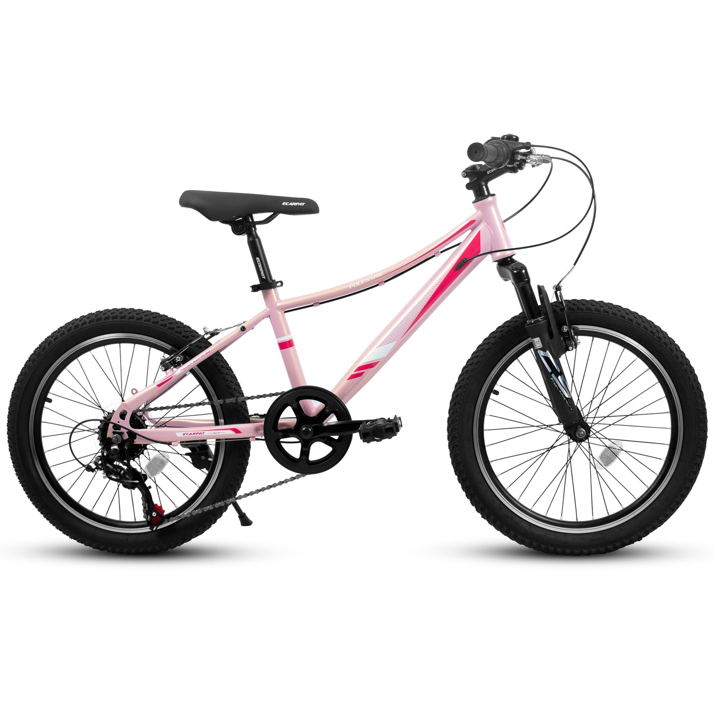 A20261 20 Inch Children's Bicycle, Shock Absorbing Front Fork, 7 - Speed, V - Brakes, Mountain Tire, Boys And Girls Kids Bike For Outdoor Adventure
