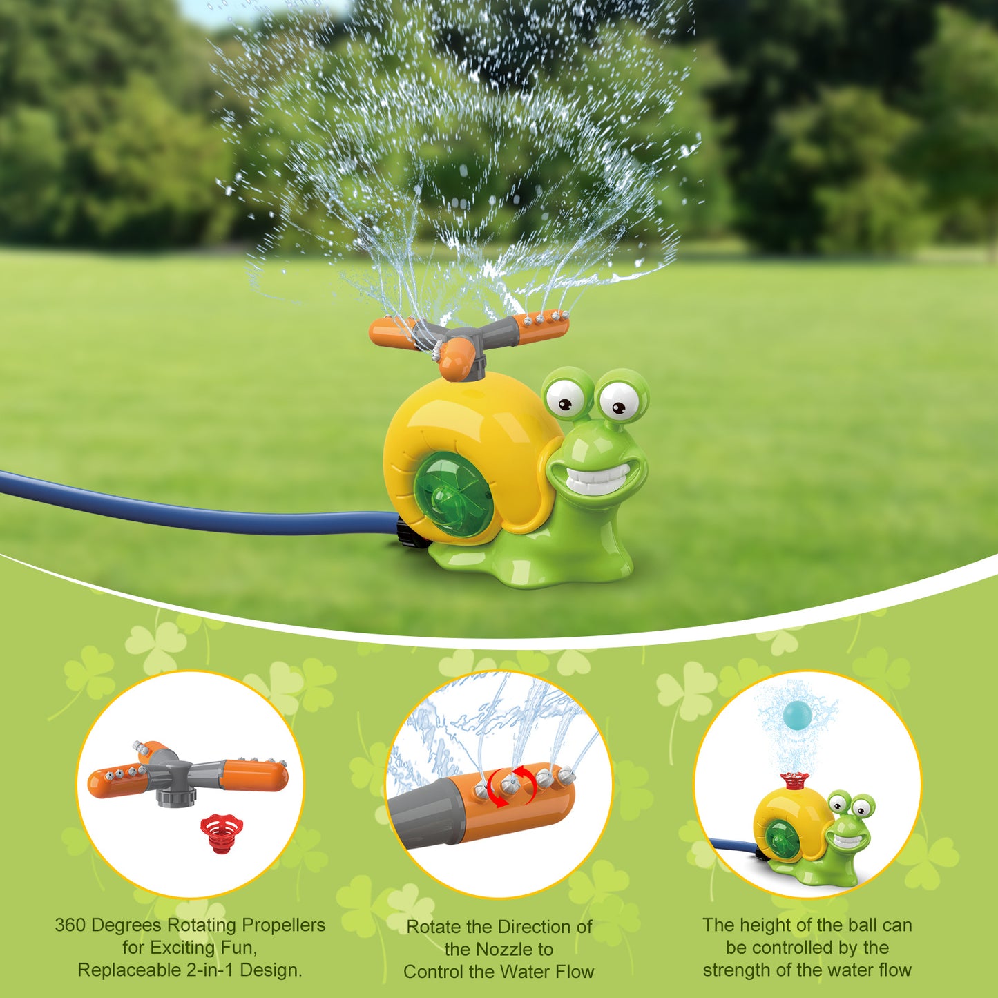 Water Sprinkler Toy For Kids Outdoor Water