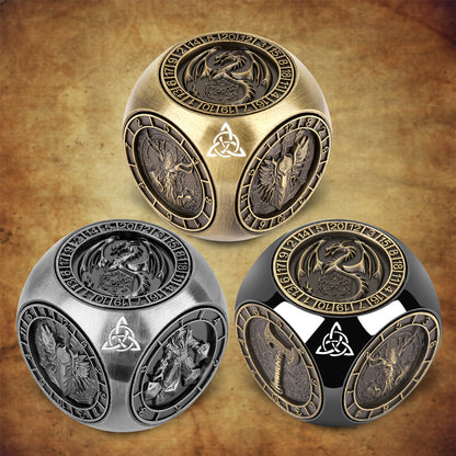 6-pack DND Dice Wheel Gift Box Set