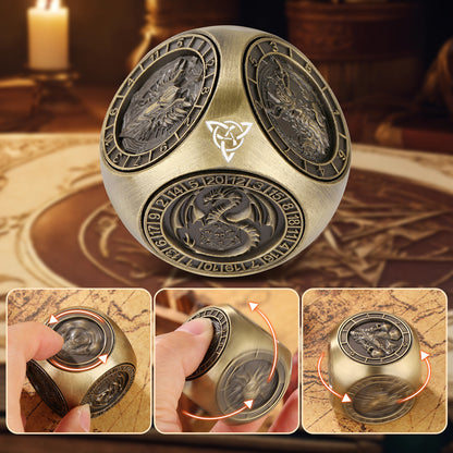 6-pack DND Dice Wheel Gift Box Set