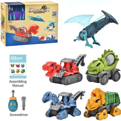 Dinosaur Set With Electric Drill