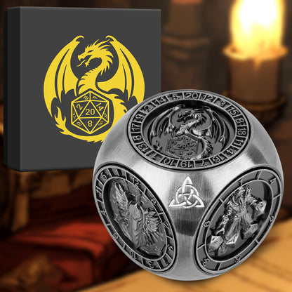 6-pack DND Dice Wheel Gift Box Set