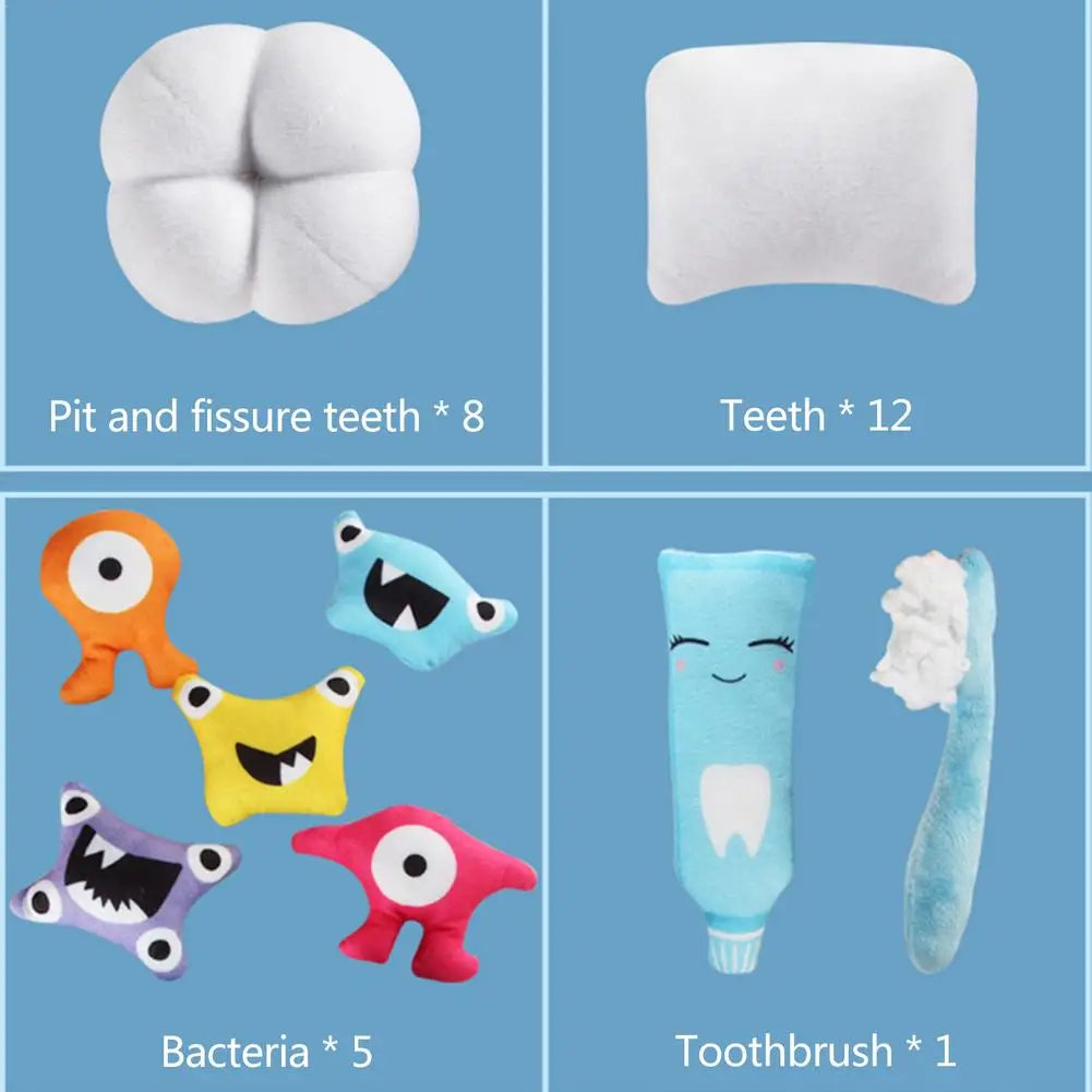 Dentist Toys for Preschool - Educational Teeth  Brushing Toys