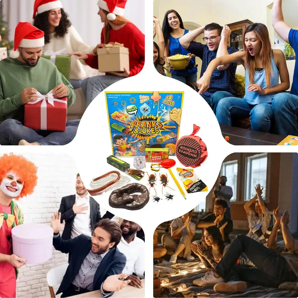 Prank Kit Pranks Pack and Joke Toys Box Set for Kids