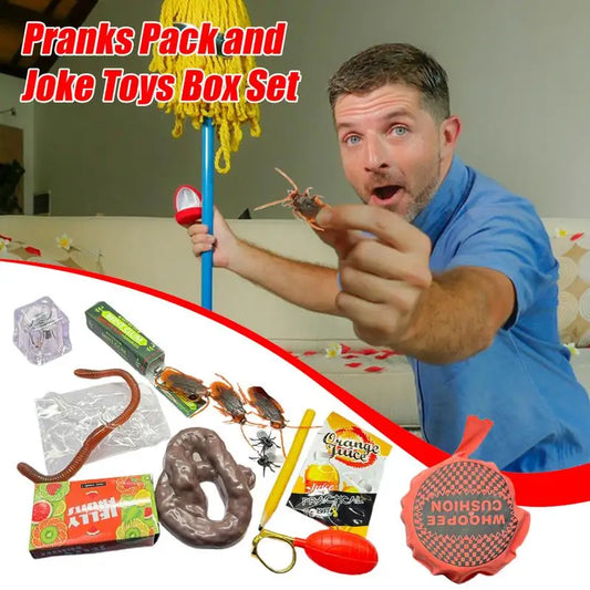Prank Kit Pranks Pack and Joke Toys Box Set for Kids