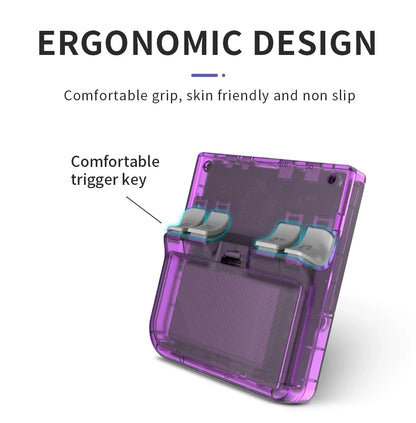 Powkiddy V10 Retro Handheld Game Console  Open Source 3d Simulators Gifts System Is Compatible Video Game Consoles BOY gifts