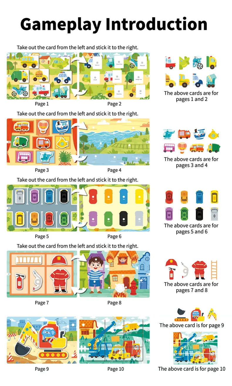 Montessori Baby Busy Book - educational toy