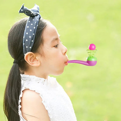 Montessori Blow Pipe & Balls Kids Toys