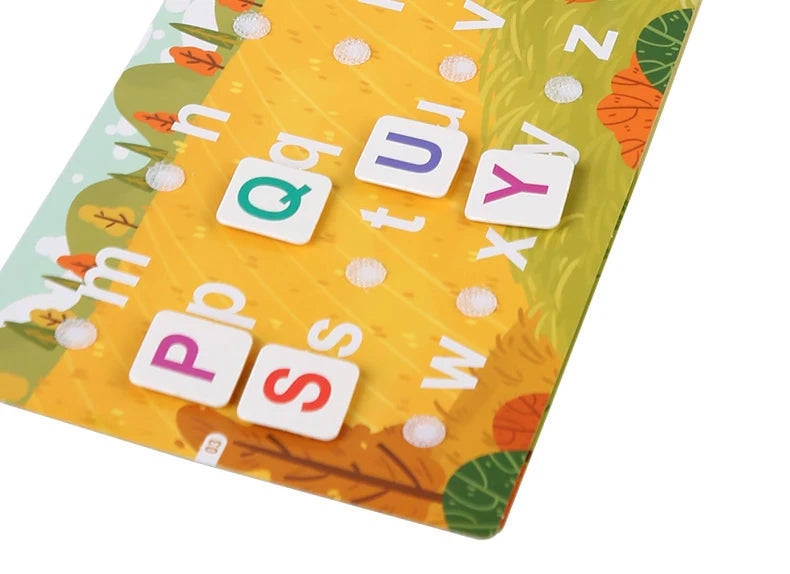 Montessori Baby Busy Book - educational toy