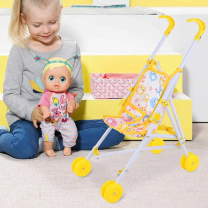 Baby Doll Stroller toy with T-Shaped Belt