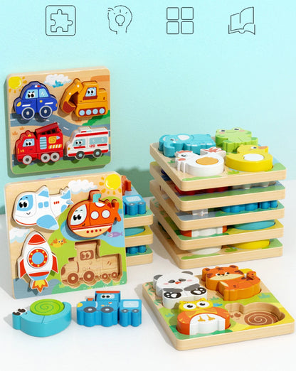 4-in-1 Wooden Toys
