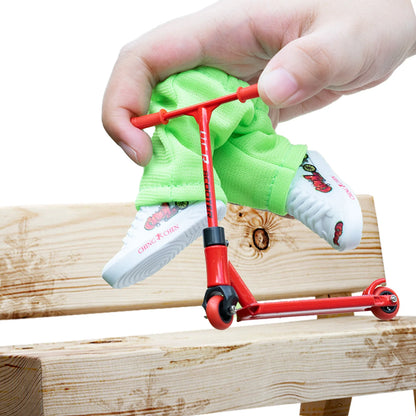 Finger Toy Skateboards Finger Toys Set Includes Finger Scooter Finger Pants Shoes Finger Replacement Wheels And Tools For