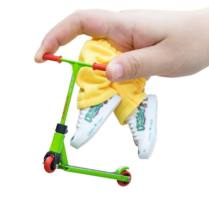 Finger Toy Skateboards Finger Toys Set Includes Finger Scooter Finger Pants Shoes Finger Replacement Wheels And Tools For